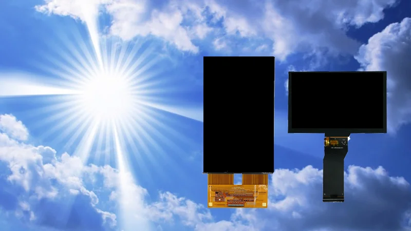 high brightness lcd display