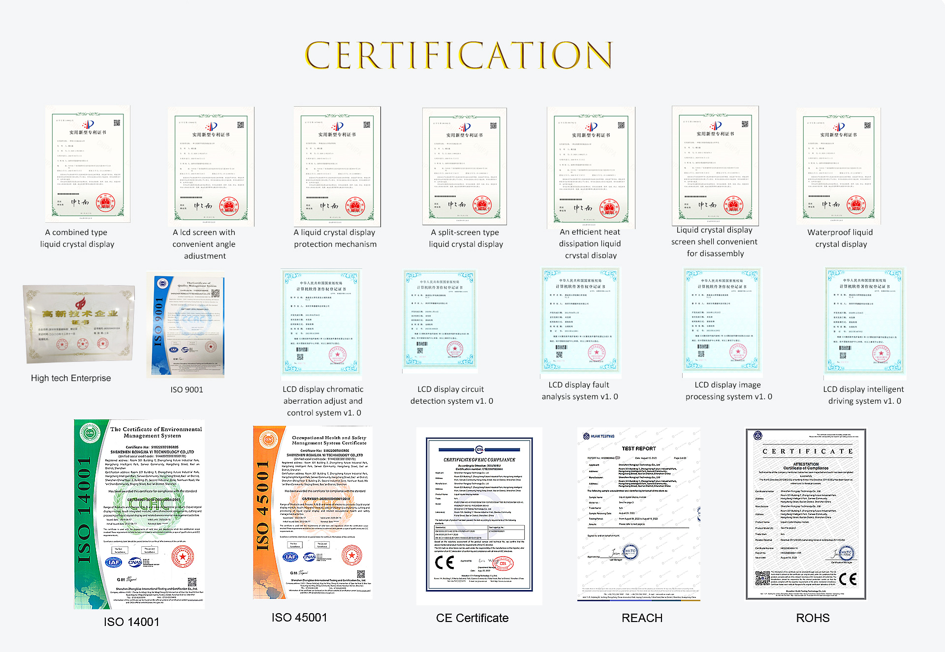 RJOYTEK certification