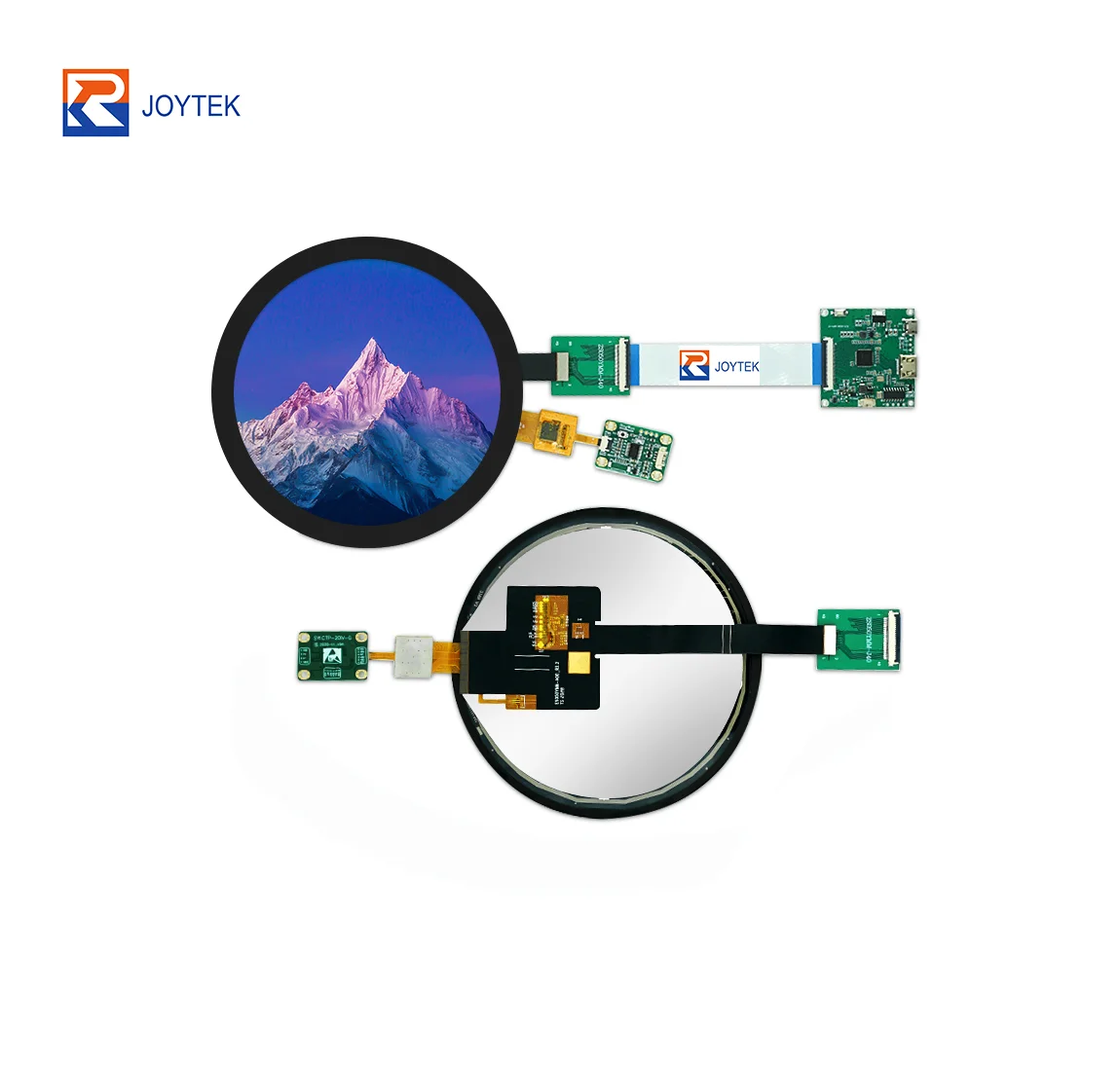 5-inch Round TFT LCD Display - 1080*1080 Resolution Touchscreen