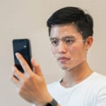 距離センサー付きAndroid顔認証システム