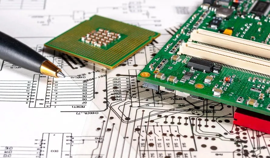 Circuit boards and technical drawings for PCB layout design Circuit boards and technical drawings for PCB layout design